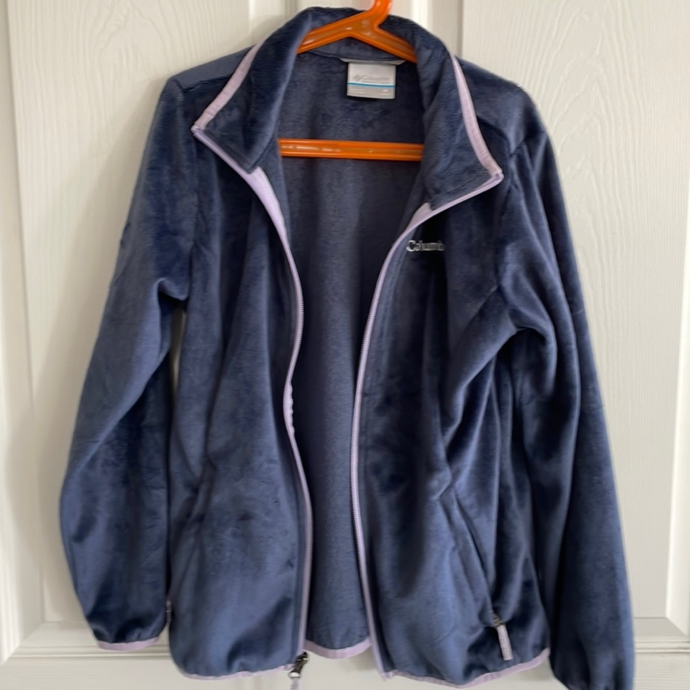 Girls Columbia Zip Up Jacket